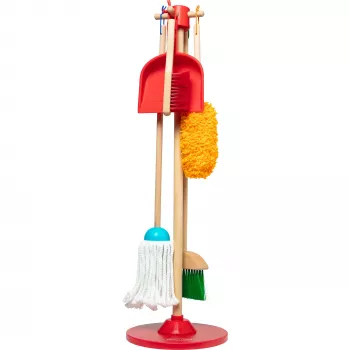 Conjunto de vassoura Melissa & Doug cozinha de brincar