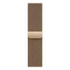 Pulseira Apple MGHW4ZM/A acessório smart wearable dourado aço inoxidável 40 mm