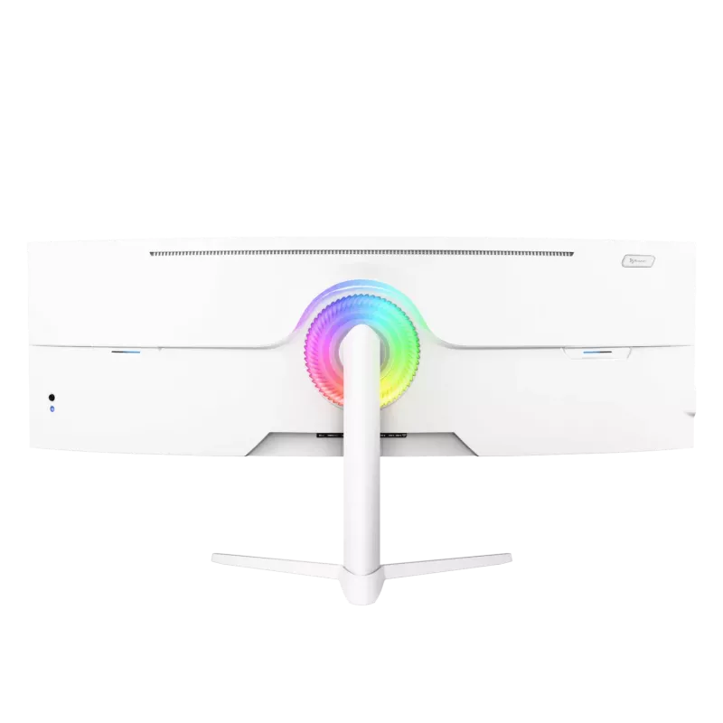 Monitor curvo Arozzi Nova 49 polegadas (124,5 cm) Dual QHD 5120×1440 LED VA, 32:9, 4 ms, hub USB, altifalantes, branco