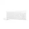 Lenovo GX30W75336 510 conjunto sem fios de teclado e rato, 2,4 GHz nano USB, branco