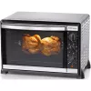 Mini-forno Rommelsbacher BG 1805/E aço inoxidável – 42 L, 80–230 °C, 7 modos, rotisserie