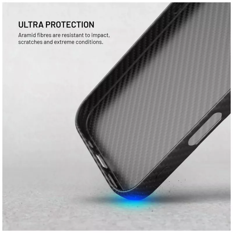 Capa MagSafe FIXED MagPure para Apple iPhone 17 – transparente, capa de proteção compatível com MagSafe