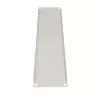 Tampa cega para rack Extralink Front Blank Panel 2U 19 polegadas cinzento, 2U, 19 polegadas, cinzento