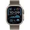 Braçadeira Milanese Loop titânio natural 49 mm - S