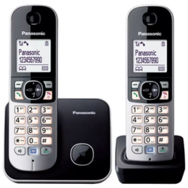 Telefone DECT Panasonic KX-TG6812GB