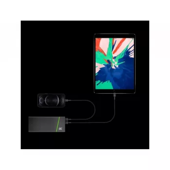 Cabo Lightning Green Cell KABGC18 — 2 m, Lightning para USB-A, preto