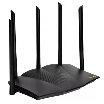Router sem fios Tenda TX12 PRO Fast Ethernet dualband (2,4 GHz / 5 GHz) preto
