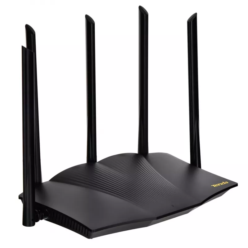 Router sem fios Tenda TX12 PRO Fast Ethernet dualband (2,4 GHz / 5 GHz) preto