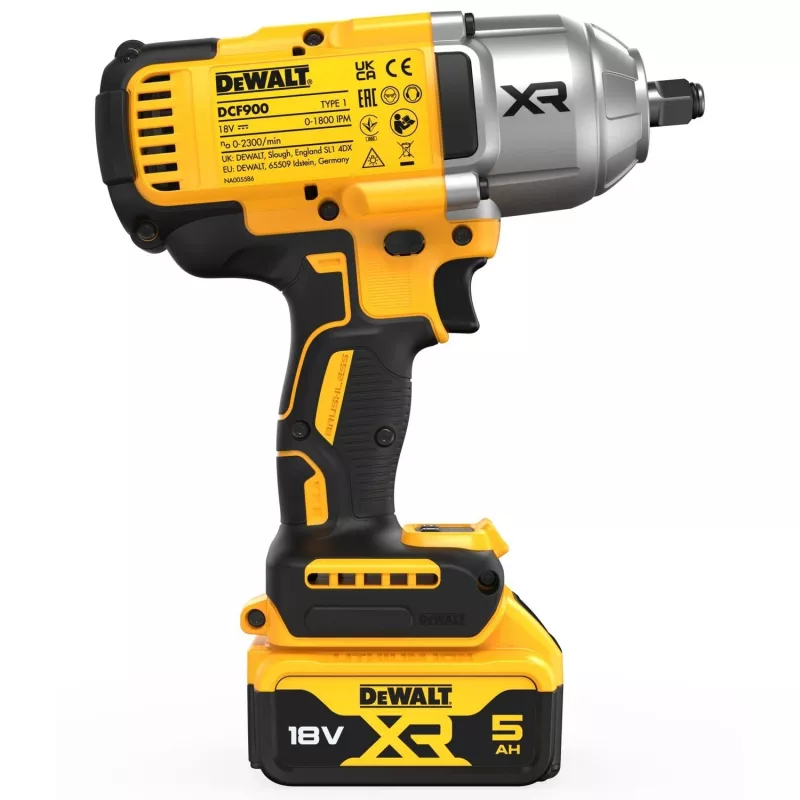 Chave de impacto DeWALT DCF900P2T-QW 1/2