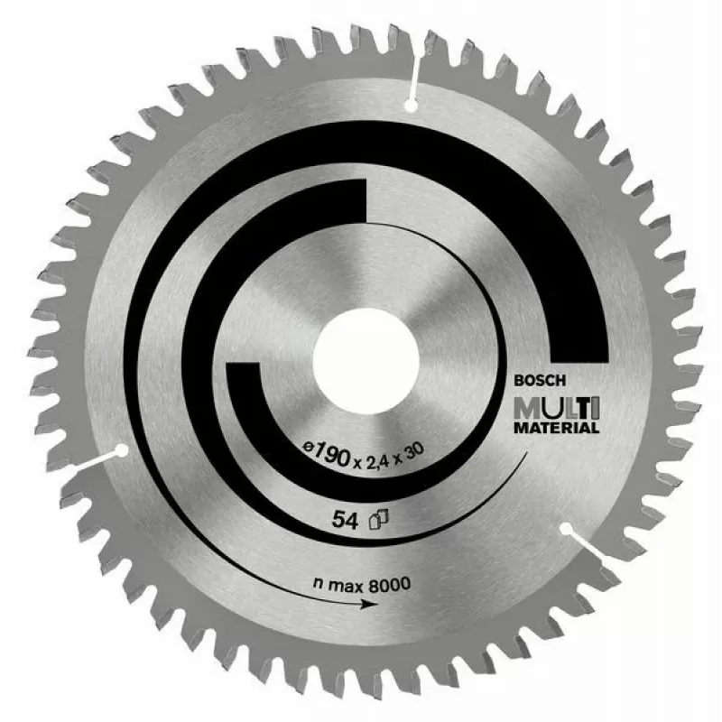 Discos de serra circular Bosch Multi Material 2608640503 espessura 1,8 mm