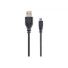 Cabo USB Gembird 1,8 m USB 2.0 A/Mini-USB M USB A Mini-USB B preto