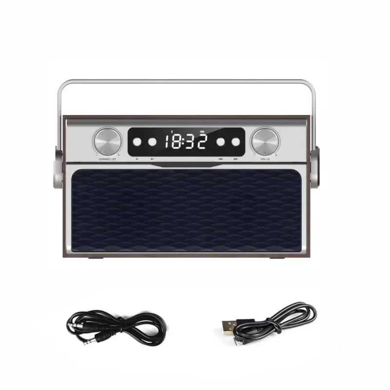 Rádio portátil MANTA RDI917PRO com Bluetooth e reprodução USB