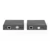 Digitus 4K HDMI HDBaseT™ 2.0 Conjunto extensor KVM, 100 m