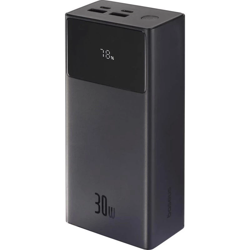 Powerbank 30000mAh 30W com 2xUSB + USB-C BASEUS