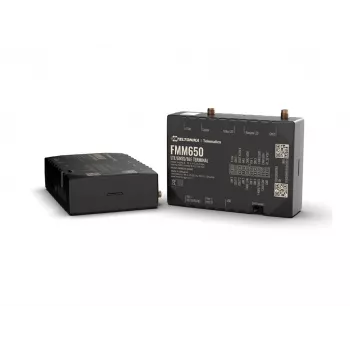 GPS-Tracker TELTONIKA TELEMATICS FMM650 — conectividade 4G, design compacto