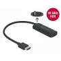 Adaptador ficha HDMI-A para conector fêmea USB Type-C DeLOCK 63251