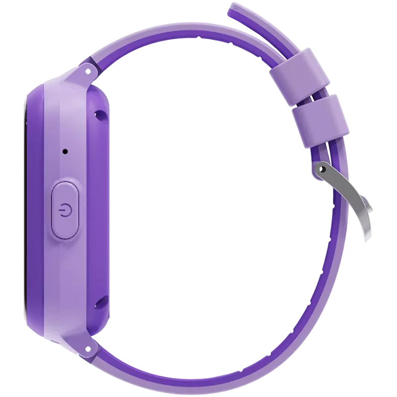 Relógio infantil CANYON Sunny KW-48 vídeo 4G GPS jogos e música Violeta