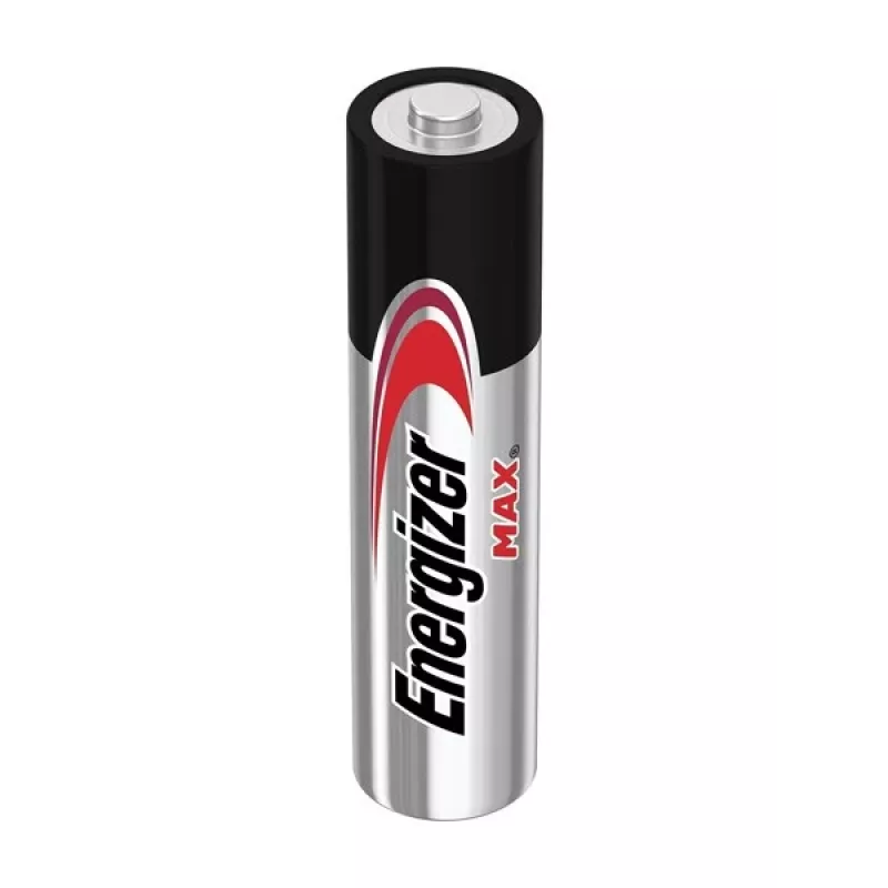 Pilha descartável Energizer MAX AAA alcalina 1,5 V – pack de 8, cilíndrica, 10 anos de validade
