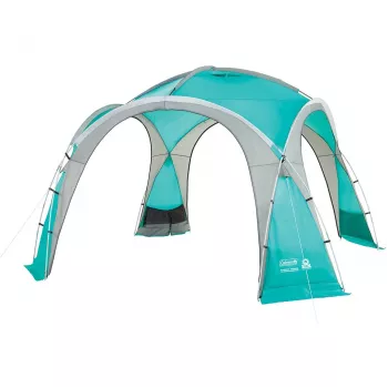 Event Dome Shelter L, 3,65 x 3,65m, pavilhão azul-claro/cinzento