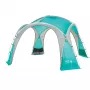 Event Dome Shelter L, 3,65 x 3,65m, pavilhão azul-claro/cinzento