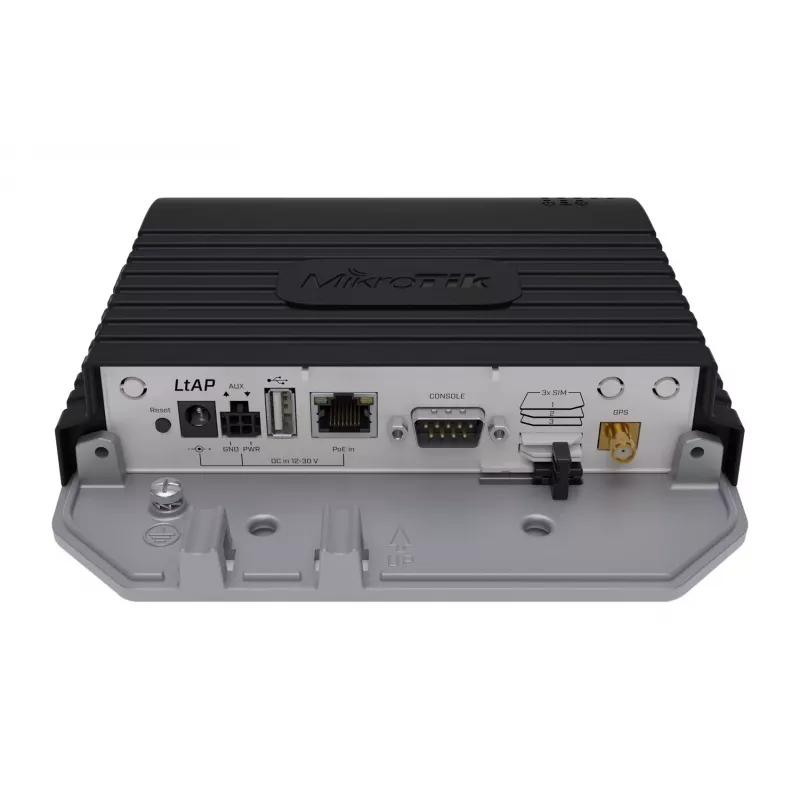 MikroTik LtAP LTE6 Kit com Dual Core LtAP-2HnD & FG621-EA 802.11ax 10/100/1000 Mbit/s Ethernet LAN (RJ-45) portas 1 suporte Mesh Não MU-MIMO Sim