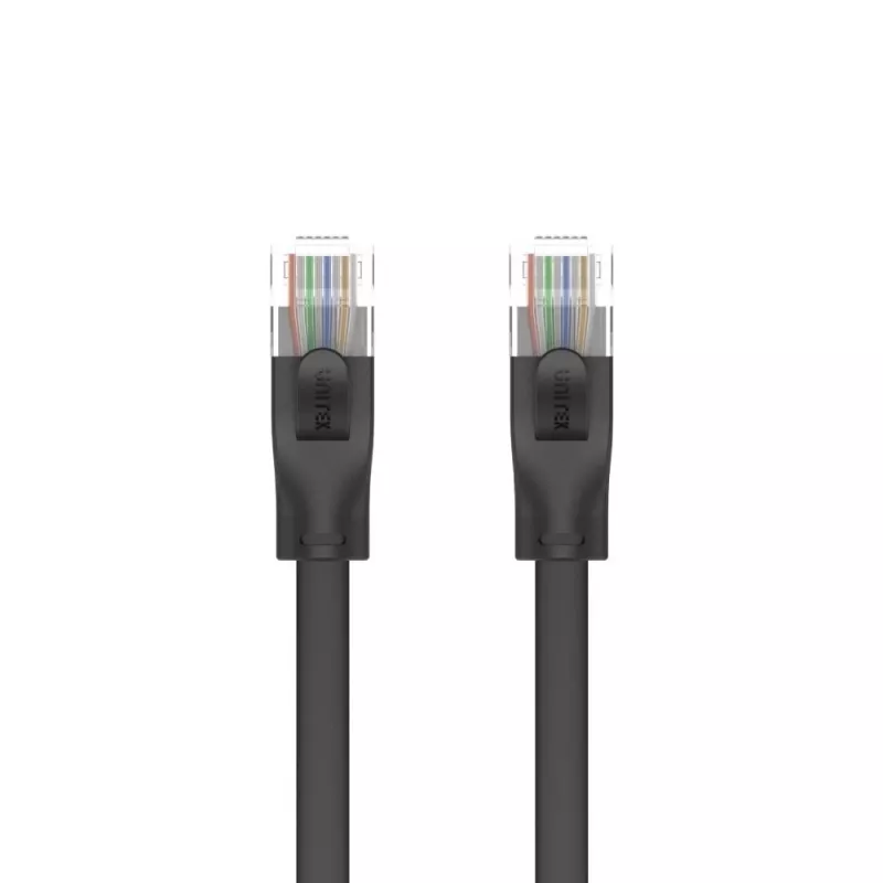 Unitek C1811GBK Cabo Ethernet plano Cat6 UTP, 3 m, preto