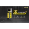 Carregador de baterias Nitecore Ci12 carregador USB universal para Li‑Ion, NiCd, NiMH, entrada 3A 5/9/12V, caixa de plástico
