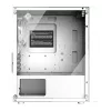 Caixa LOGIC ATOS ARGB Mini USB 3.0 branco