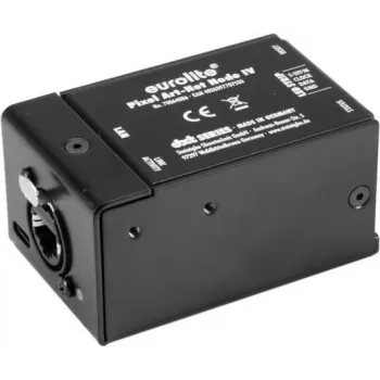 Nó Art-Net EUROLITE Pixel DXT 70064886 — interface Art-Net para DMX, 4 universos