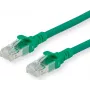 ROLINE - Cabo patch - RJ-45 (M) para RJ-45 (M) - 30 cm - SFTP - CAT 6a - verde (21.15.2973)