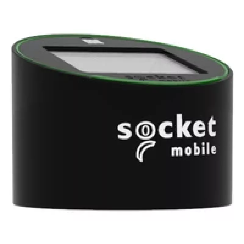 Leitor de códigos QR portátil Socket Mobile SocketScan S320 — Bluetooth, preto, acessório Secure-Pad