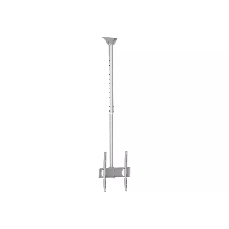 Sunne PL-C62 - Kit de montagem (suporte de teto) - para ecrã plano - Aço - Prateado - Tamanho do ecrã: 94-160 cm (37-63 polegadas)