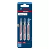Bosch 2 608 900 561 lâmina de serra de vaivém/serra de sabre/serra recíproca lâmina de serra de vaivém Carbide 3 unid.
