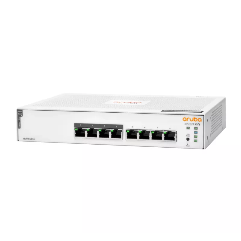 Switch HPE Aruba IOn 1830 8G 65W Europa
