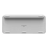 Teclado MX Keys Mini Mac Pale 920-010526 cinzento