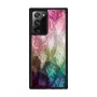 Capa de proteção iKins para Samsung Galaxy Note 20 Ultra – design Water Flower, preto
