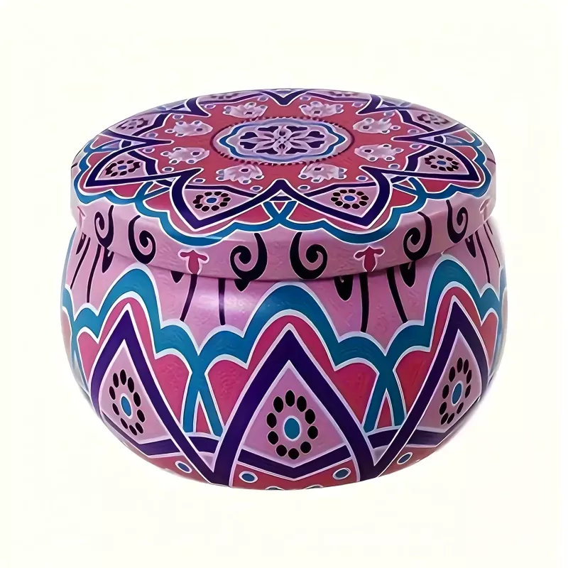 Conjunto de 4 velas de soja Extralink Home, velas perfumadas como decoração para presentes + caixa