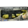 Metralhadora de metal de brinquedo Pulio 155134/6 — design realista, construção robusta