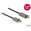 Cabo DisplayPort para HDMI DeLOCK Ativo 1.4 4K 60Hz 2m