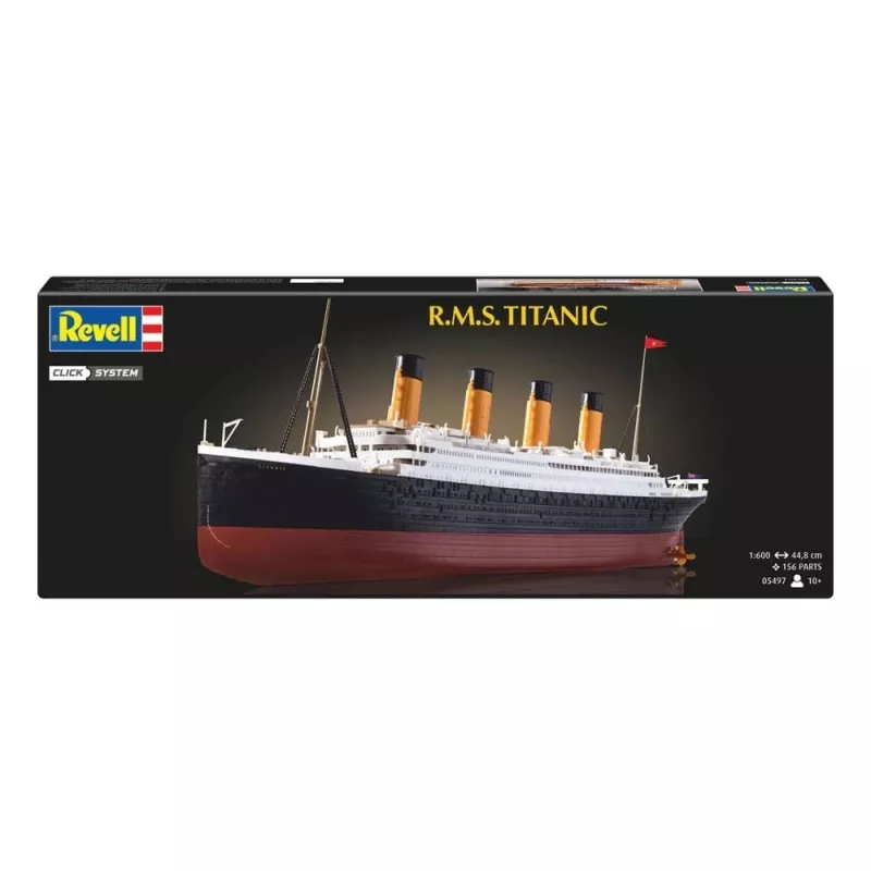 Maquete de plástico navio RMS Titanic EC multicolor 1:600