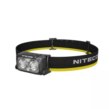 Lanterna de cabeça Nitecore NU25 MCT — lanterna de cabeça recarregável, até 400 lúmenes, iluminação compacta mãos-livres