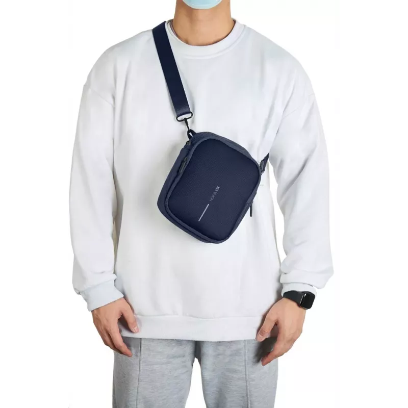Bolsa XD DESIGN Boxy Sling azul-marinho P705.955