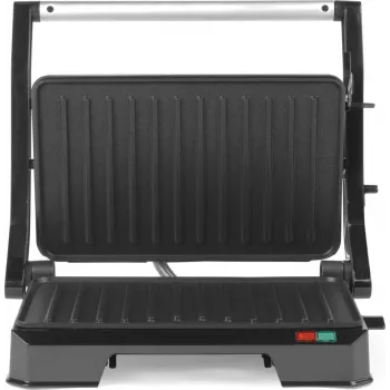 Grelhador de saúde elétrico 2 em 1 Progress EK5854PVDE com placas antiaderentes e temperatura ajustável