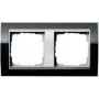 GIRA moldura 2 módulos Event Clear, Standard 55, System 55 preto 0212736