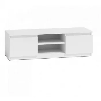 Móvel de TV Topeshop RTV120 BIEL com 2 prateleiras