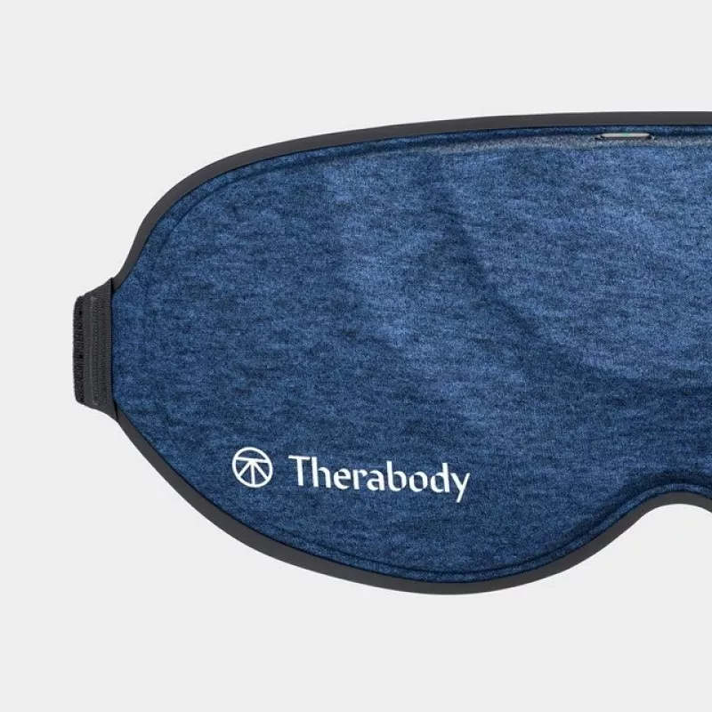 Massajador Therabody SleepMask rosto preto, azul