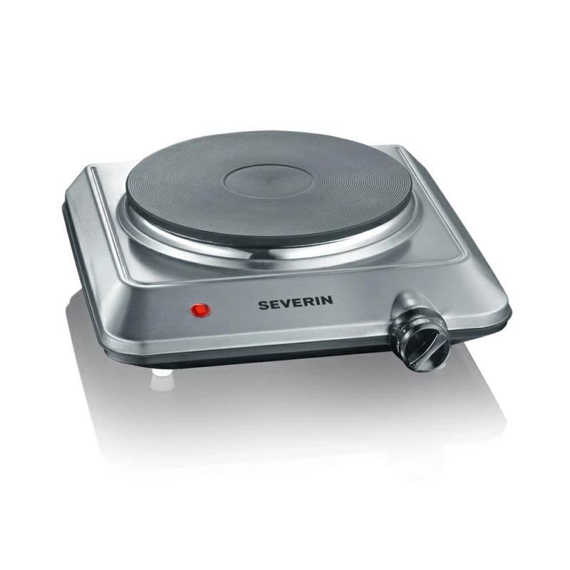SEVERIN KP 1092 - placa elétrica - 1,5 kW - aço inoxidável escovado