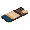 Capa protetora Man and Wood para iPhone 12 / 12 Pro, preto