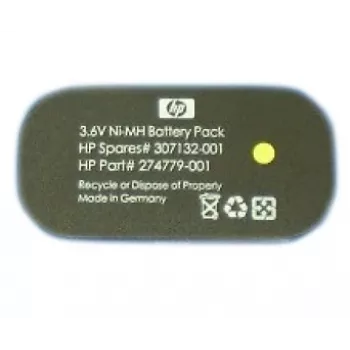 Pack de bateria 3,6 V, 500 mAh NiMH, oval