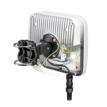 Antena direcional QuWireless QuMax — antena direcional PoE/LAN 0,694–2,7 GHz, até 6 dBi, branco